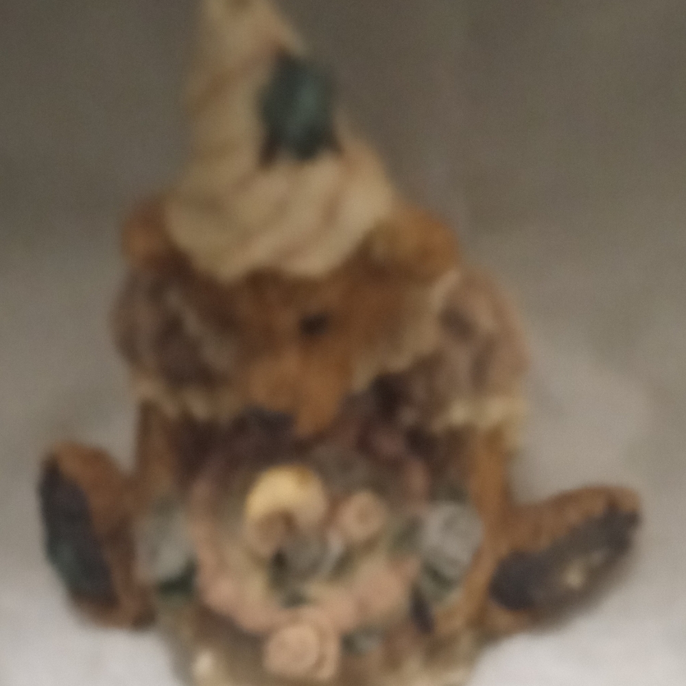 Boyds Bears & Friends Charming Tan and Cream Figurine